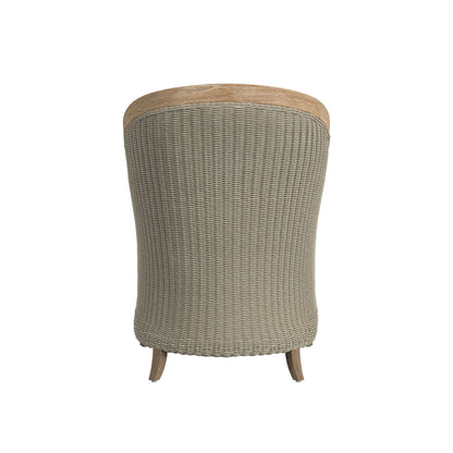 Sunset West Cambria Dining Chair in Canvas Canvas w/ Self Welt — View 7