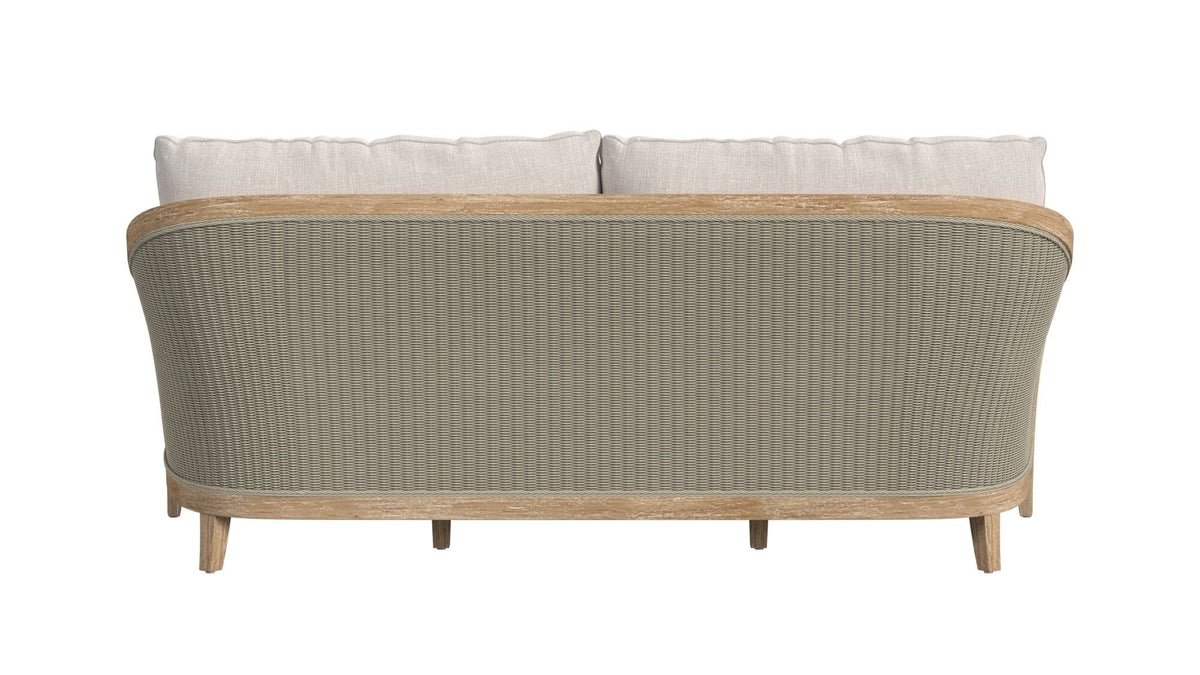 Sunset West Cambria Sofa in Canvas Canvas w/ Self Welt — View 11