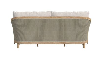 Sunset West Cambria Sofa in Canvas Canvas w/ Self Welt — View 11