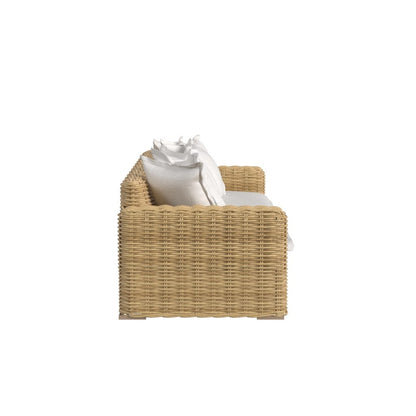 Sunset West Playa Sofa in Soothe Pearl w/ Flange Welt