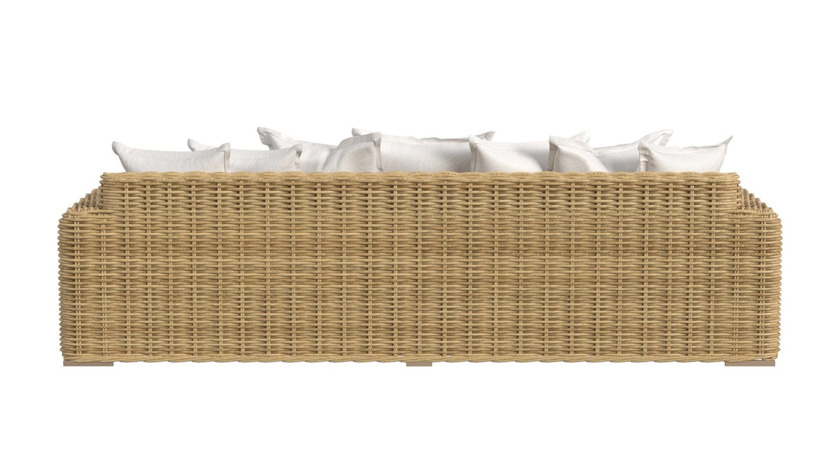 Sunset West Playa Sofa in Soothe Pearl w/ Flange Welt — View 7