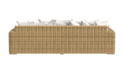 Sunset West Playa Sofa in Soothe Pearl w/ Flange Welt — View 7