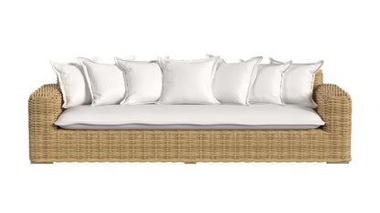 Sunset West Playa Sofa in Soothe Pearl w/ Flange Welt — View 5
