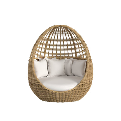 Sunset West Playa Daybed in Soothe Pearl w/ Flange Welt — View 6