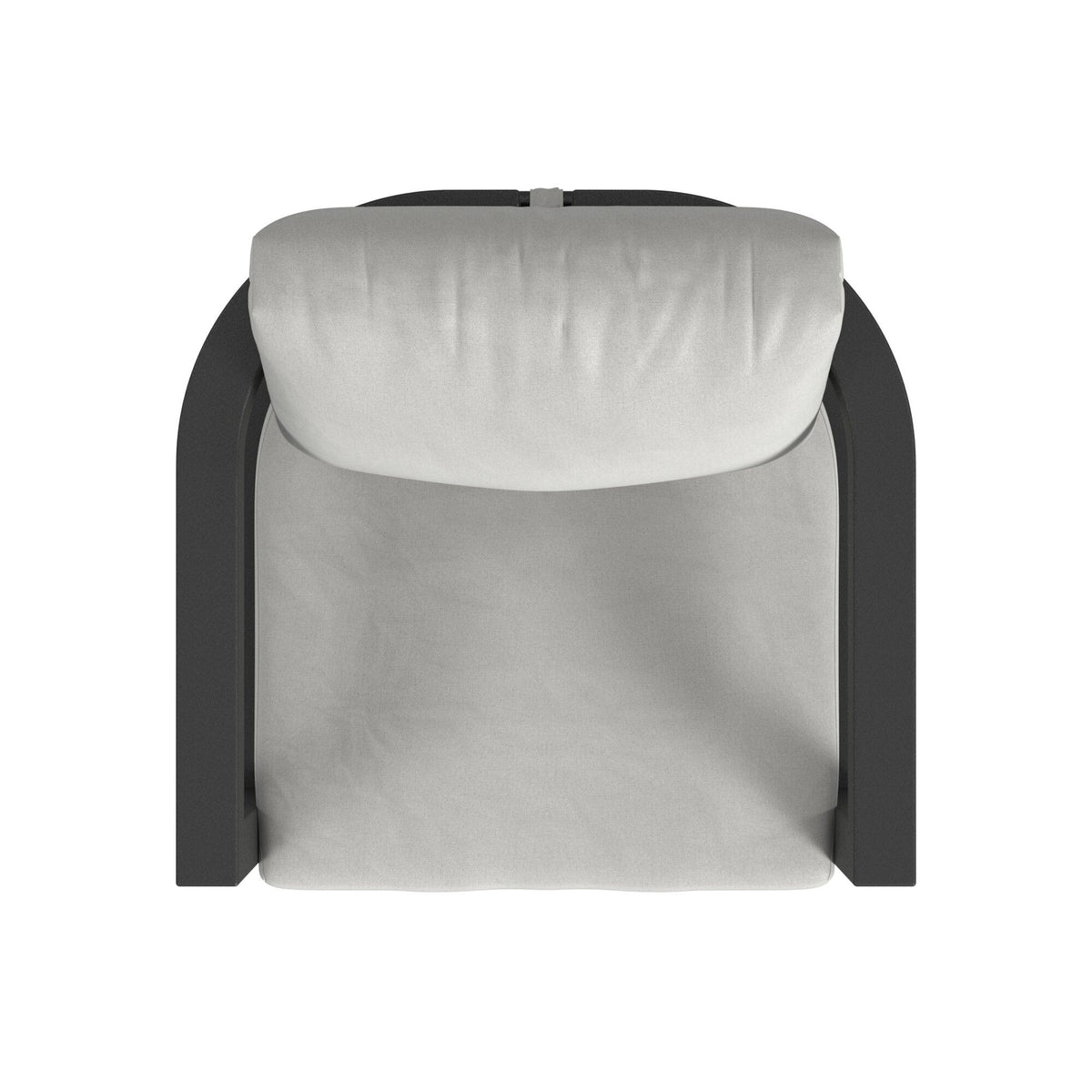 Sunset West Malibu Swivel Chair in Cast Silver, No Welt — View 10