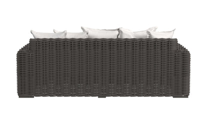 Sunset West Cabo Loveseat in Soothe Pearl w/ Flange Welt — View 8