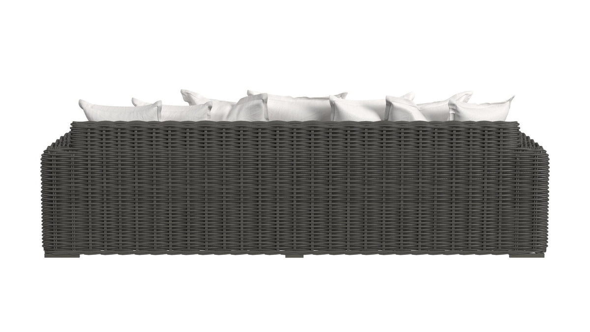 Sunset West Cabo Sofa in Soothe Pearl w/ Flange Welt — View 6