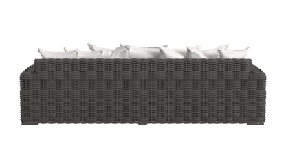 Sunset West Cabo Sofa in Soothe Pearl w/ Flange Welt — View 6