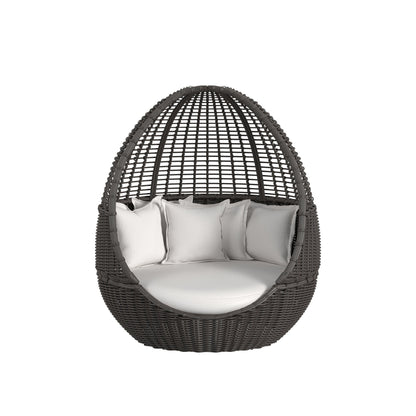 Sunset West Cabo Daybed in Soothe Pearl w/ Flange Welt — View 7