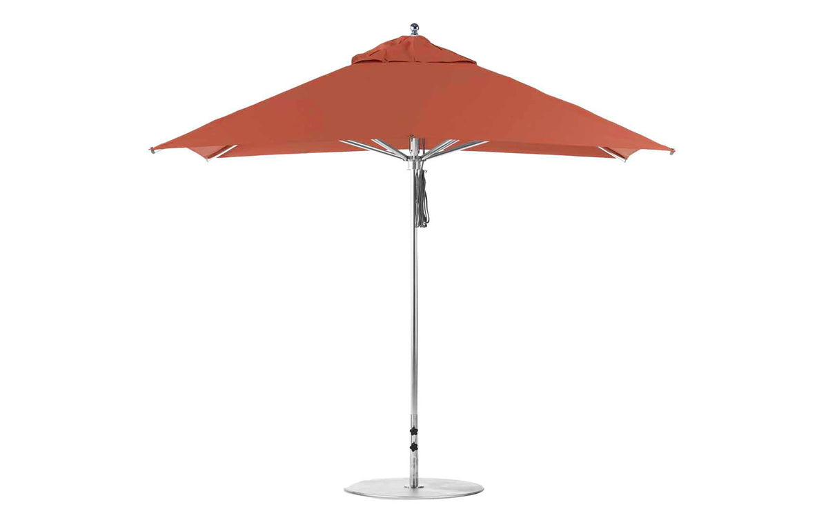 Ledge 10' Square Pulley Premier Umbrella