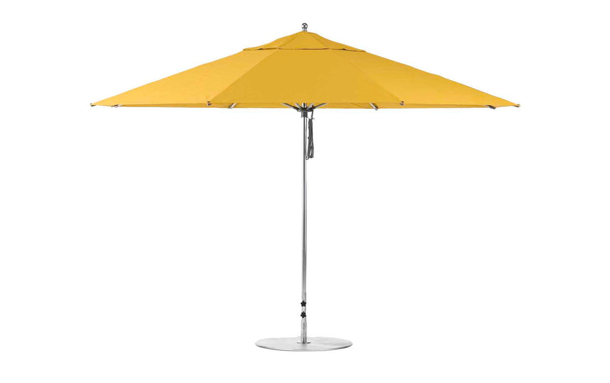 Ledge 13' Octagon Pulley Essential Fiberglass Umbrella