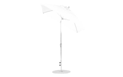 Ledge 6.5' Square Crank Auto Tilt Essential Fiberglass Umbrella