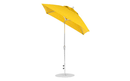 Ledge 6.5' Square Crank Auto Tilt Essential Fiberglass Umbrella