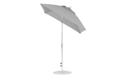 Ledge 6.5' Square Crank Auto Tilt Essential Fiberglass Umbrella