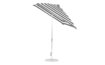 Ledge 7.5' Square Crank Auto Tilt Essential Fiberglass Umbrella