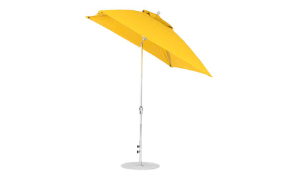 Ledge 7.5' Square Crank Auto Tilt Essential Fiberglass Umbrella