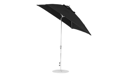 Ledge 7.5' Square Crank Auto Tilt Essential Fiberglass Umbrella