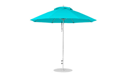 Ledge 9' Octagon Pulley Essential Fiberglass Umbrella
