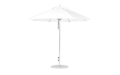 Ledge 9' Octagon Pulley Essential Fiberglass Umbrella