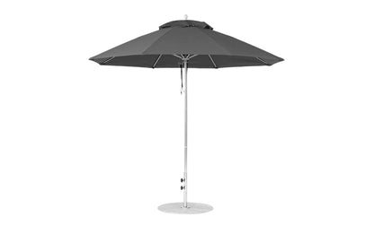Ledge 9' Octagon Pulley Essential Fiberglass Umbrella