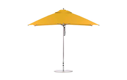 Ledge 8.5' Rectangle Pulley Essential Fiberglass Umbrella