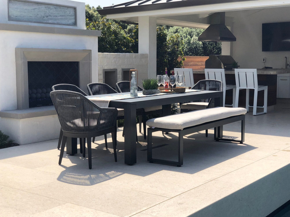 Sunset West Milano Dining Chair in Echo Ash w/ Self Welt — View 7