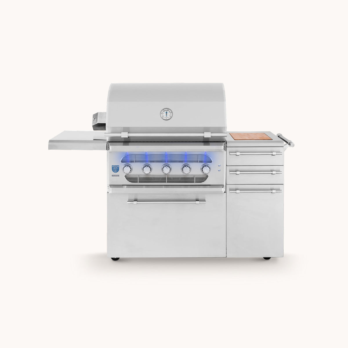 Freestanding Muscle - 36" Hybrid Grill by American Made Grills