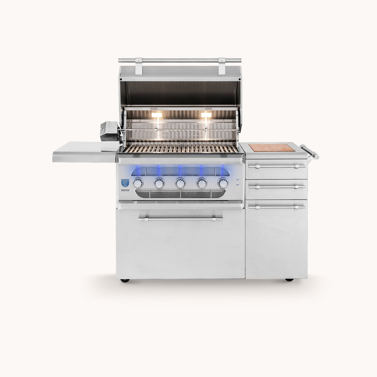 Freestanding Muscle - 36" Hybrid Grill by American Made Grills