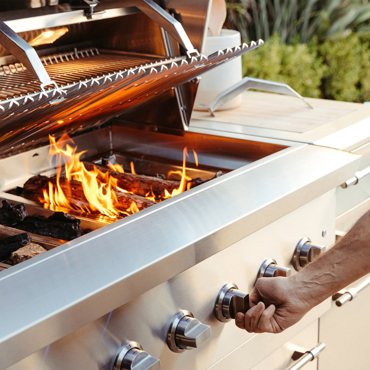 Freestanding Encore - 36" Hybrid Grill by American Made Grills