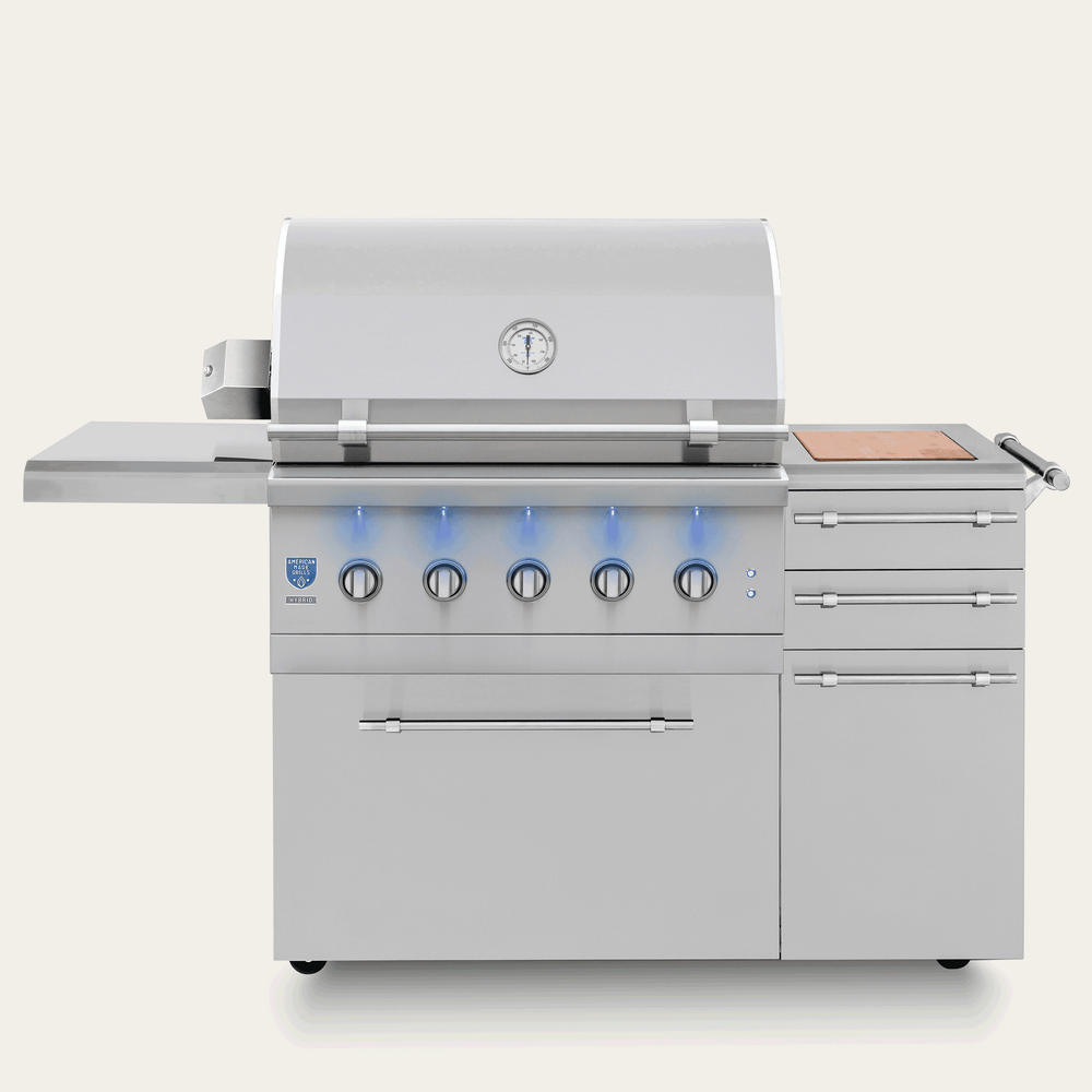 Freestanding Encore - 36" Hybrid Grill
