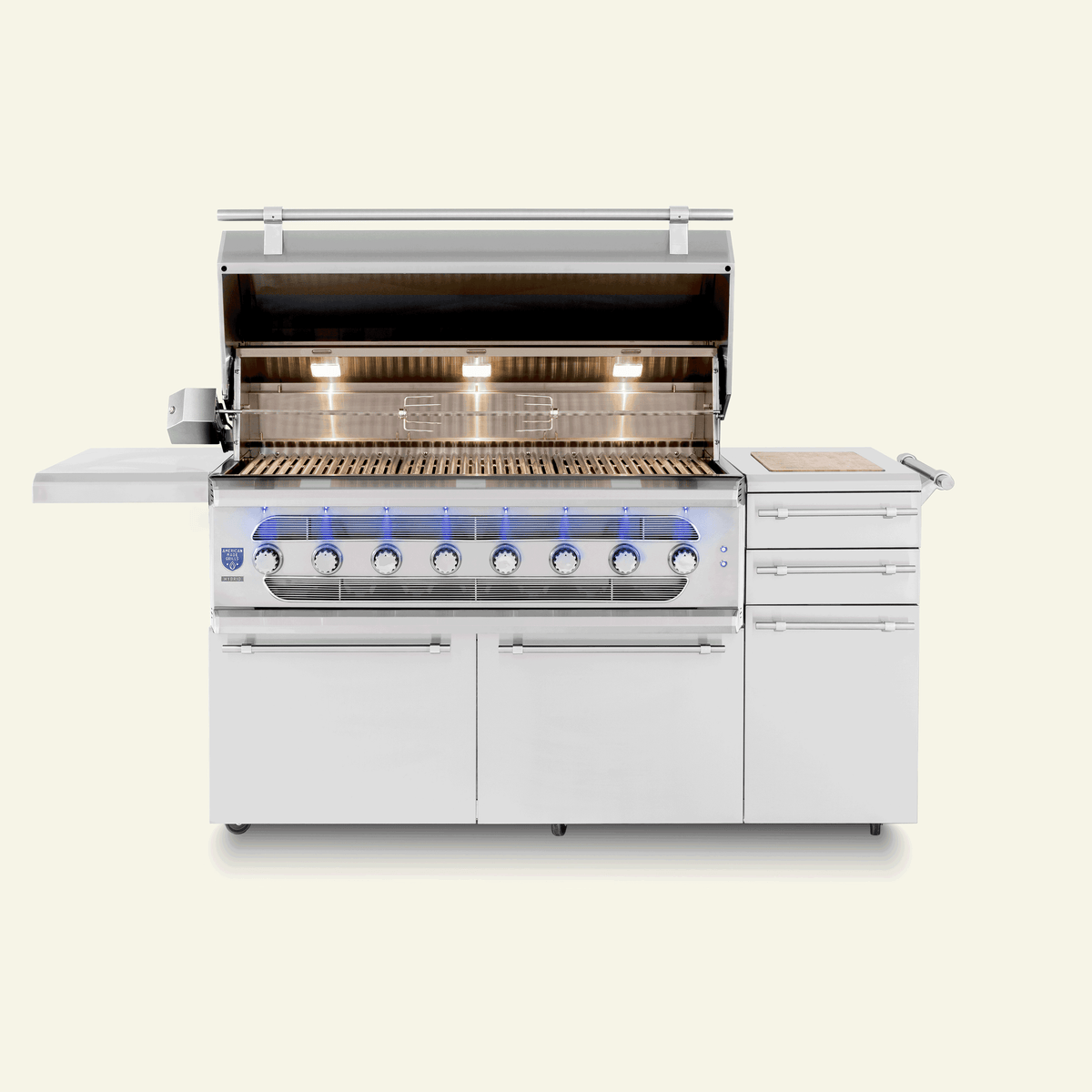 Freestanding Muscle - 54" Hybrid Grill by American Made Grills