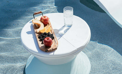 Ledge Signature Side Table Lid with Umbrella Hole