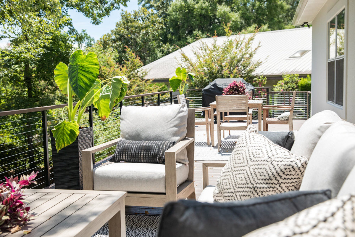 Sunset West Laguna Club Chair in Canvas Flax, No Welt — View 13