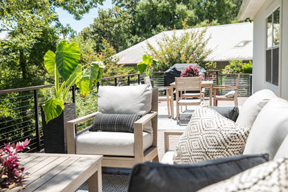 Sunset West Laguna Club Chair in Canvas Flax, No Welt — View 13