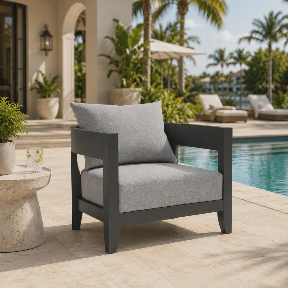 Coronado Aluminum Armchair