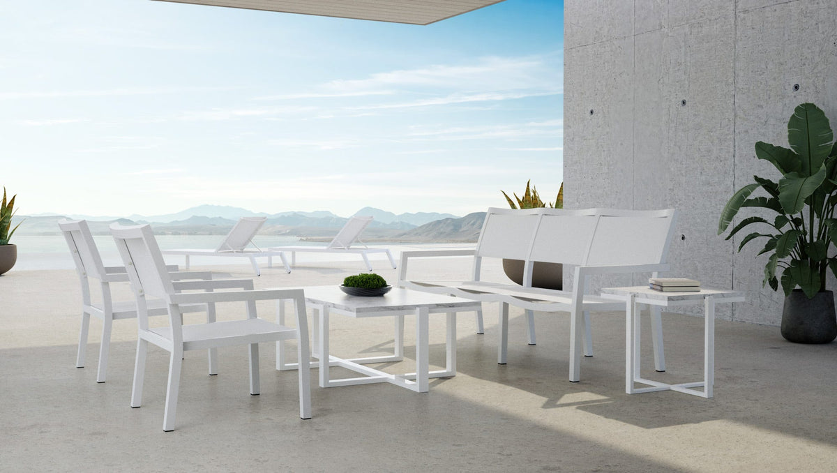 Sunset West Naples Stackable Sling Club Chair — View 6