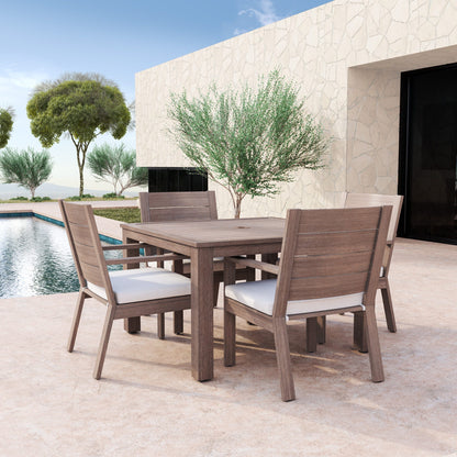 Sunset West Laguna 48" Square Table — View 2
