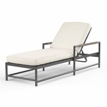 Sunset West Pietra Chaise in Echo Ash, No Welt — View 5