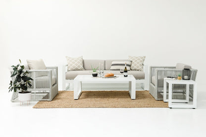 Sunset West Miami Club Chair in Echo Ash w/ Self Welt — View 5