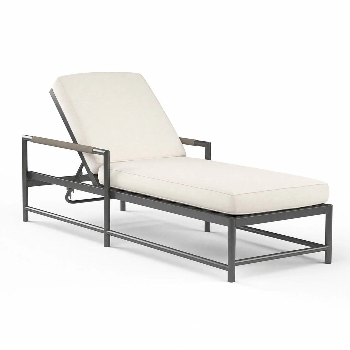 Sunset West Pietra Chaise in Echo Ash, No Welt — View 4