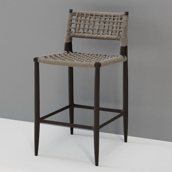 Sunset West Grigio Barstool — View 2